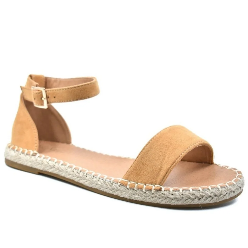 NEW Tan Espadrilles Sandal
